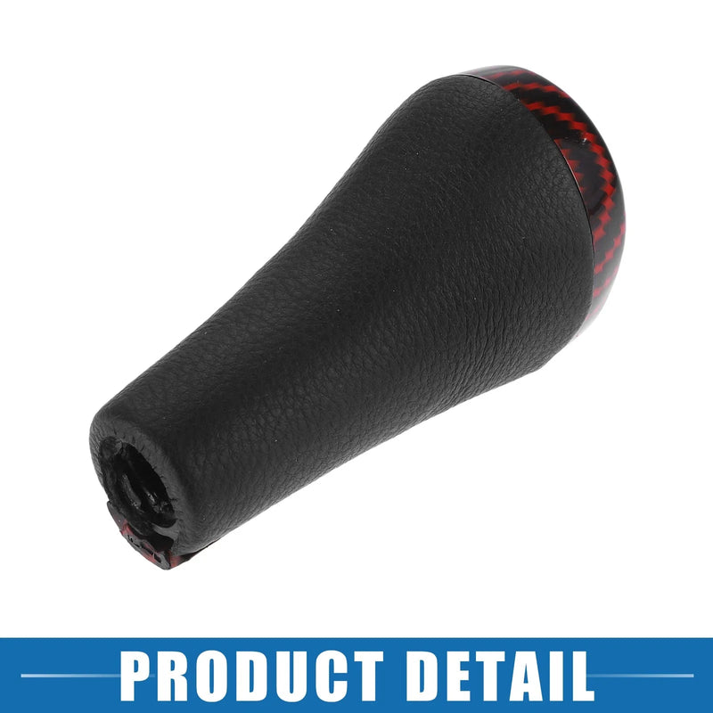 BMW Black Red 6 Speed Manual Gear Shift Knob