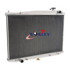 Nissan Navara D22 1997-2001 3.2L Diesel 3 Row Aluminum Radiator