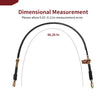 Yamaha Big Bear 350 YFM350 FW Reverse Lever Cable (1987–1993)