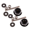Various Models 2 x Universal Car Quick Release Push Button Hood Lock Kit