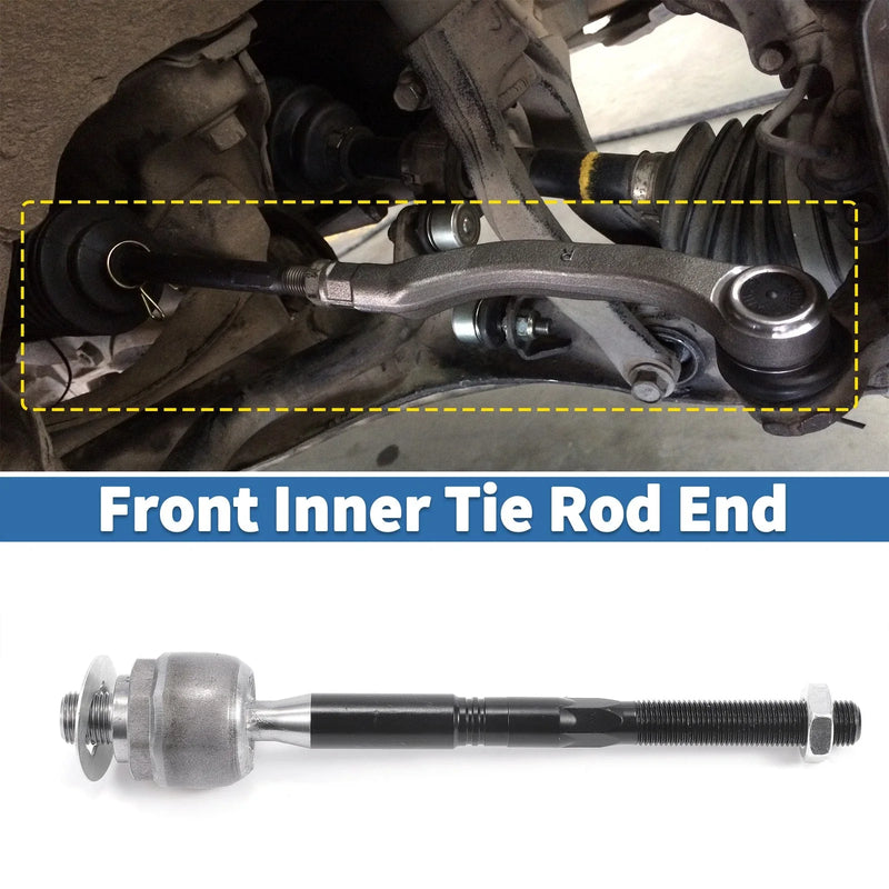 Ford Fusion, Lincoln MKZ 2 x Front Inner Tie Rod End Links (2013-2020)