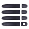 Outer Door Handle Matte Black Set 4 Fits Ford Ranger Mazda BT-50 Pro 2012-18 D06