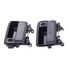 Suzuki Swift Door Handle Outer Set of 2 Black Front Left+Right (1989–1999)