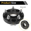 Honda Odyssey, Pilot 2 x 5x114.3mm Wheel Spacers 64.1mm M12x1.5