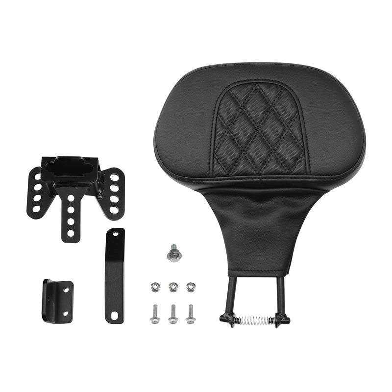 Harley Touring Road Street Glide Front Driver Backrest & Mounts (2009-2023)