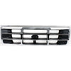 Grille Assembly Headlight Door Kit For 1992-1996 Ford