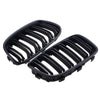 BMW F20 / F21 2011-2014 Matte Black Front Kidney Grilles (2011-2014)