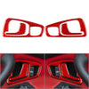 Honda S2000 Carbon Fiber Red Interior Door Handle Cover Trim (2004-2009)