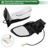 Nissan Murano (2015-2020) Manual Folding White Left Side Door Mirror