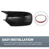 Dodge Charger Rearview Mirror Cover Overlay Gloss Black (2011-2021)