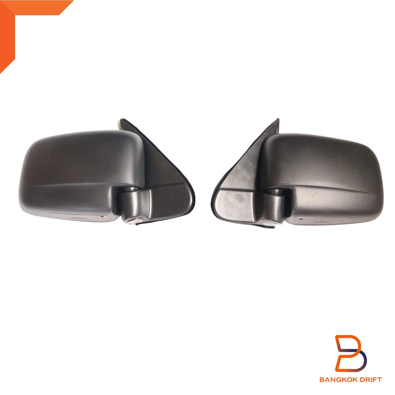Ford Ranger Courier Ute Black Manual Door Mirror (1998-2006)