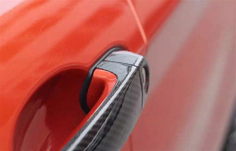 BMW 3 Series E87 F20 F21 E90 E92 E93 F30 F35 Carbon Fiber Handle Cover (2007-2019)