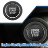 Lexus IS ES RX GS NX - Aluminum Black Ignition Button Sticker