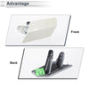 BMW 3 Series White Front Left Bumper Headlight Washer Nozzle Cover Cap