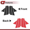 Mazda 3 Hatchback 8 x Door Window Trim Pillar (2004-2013)