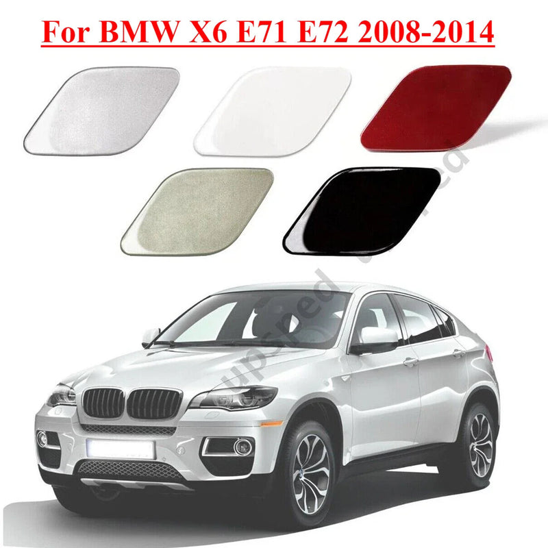 BMW X6 Front Bumper Headlight Washer Cover Cap (2008–2014)