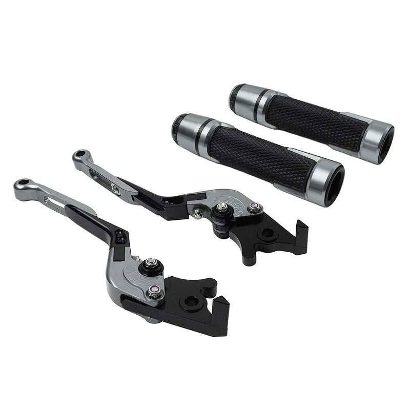 BMW F650GS Titan Extendable Brake Clutch Levers Grips Set (2002-2007)