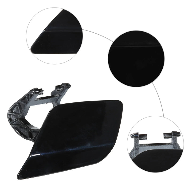 Mercedes-Benz E550 (2007-2009) Black Bumper Washer Nozzle Cover
