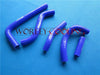 Suzuki RMZ250 (2010-2012) - Blue 2 x Hoses Silicone Radiator Hoses