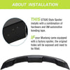 Ford Mustang ABS Matte Black Rear Boot Wing Trunk Lip Spoiler (2015-2022)