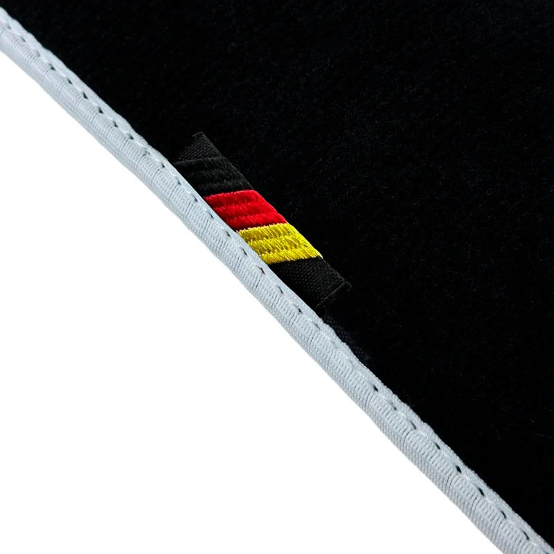 BMW 8 Series M8 F93 4-Door Gran Coupe 2019-2024 White Trim Car Mats