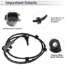 Chevrolet Sonic Front Left ABS Wheel Speed Sensor (2012-2020)