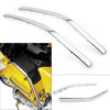 Honda GL1800 Chrome Front Side Fairing Cowl Edge Molding Trim (2001-2006)
