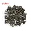 Motorcycle 50 x U Nuts / M6x1.0 / Dark Green Fairing Clip Speed Fastener