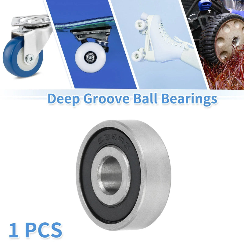 Scooter Skateboard Wheel Deep Groove Ball Bearing 6x19x6mm