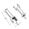 Harley Low Rider Chrome Rider Driver & Passenger Footpegs Bracket (18-25)