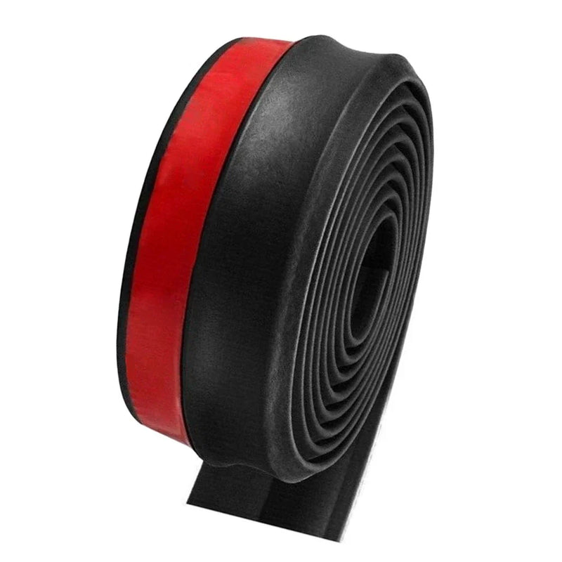 Universal Front Bumper Rubber Side Skirts Lip Spoiler Splitter Protector 1 x