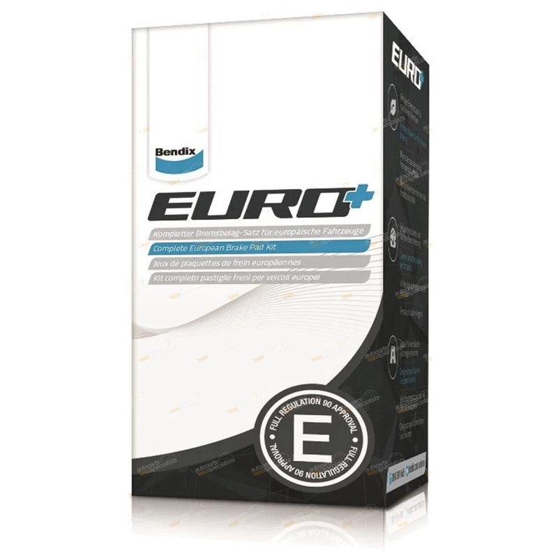 Euro BMW Z4 E85 3.2L M54 Rear Disc Brake Pad Set (2006-2009)