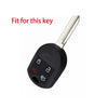 Ford Edge, Explorer, F-150, F-250, F-350 Silicone 4 Button Key Cover Case