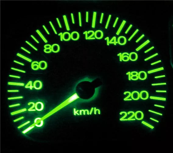 Nissan Skyline Green LED Dash Instrument Cluster Light Upgrade Kit (1981-1985)