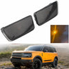 Ford Bronco Sport Smoke Lens Front LED Side Marker Lights (2021-2023)