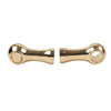Harley Dyna Softail Handlebar Riser Clamp Mount Kit 4" Gold