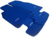 Porsche Macan Premium Blue Carpet Floor Mats (2014-2021)