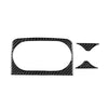Ford Ranger 2015-2022 Carbon Fiber Black Rear Water Cup Holder Cover