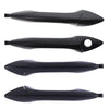 Hyundai Elantra MD (2011-2020) Black Front Rear Outer Door Handle Set of 4