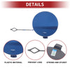 BMW 428i Blue (2014-2016) 1 Pcs Tow Hook Cover