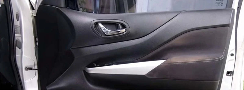 Nissan Navara NP300 D23 Inner Door Handle 2 x Black Chrome (2015-2023)