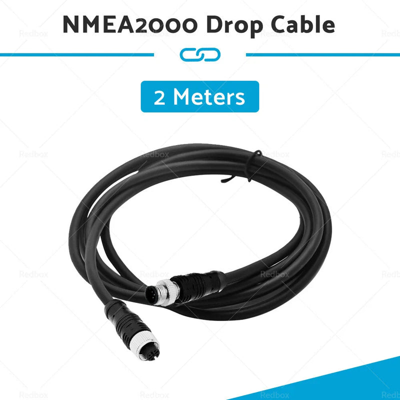 Marine 5-Core NMEA2000 Drop Cable Black (N/A)