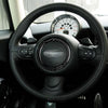 Mini Cooper R55 R56 R57 R60 Carbon Fiber Steering Wheel Cover Ring Fit