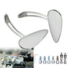 Harley V Rod Night Rod Sportster Chrome Skull Rear View Mirrors