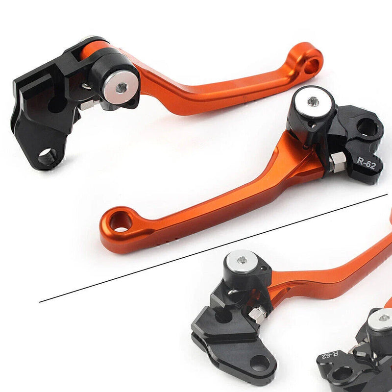 Suzuki RM85 RM125 RM250 CNC Pivot Brake Clutch Levers (2001-2023)