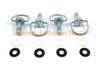 Yamaha R1 / R6 4x Dzus D-Clip Anello Panex Fairing Fastener 17mm (1998–2023)