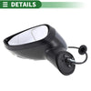 Ford Fiesta Mk7 2008-2012 Electric Adjust Gray Left Side Door Mirror