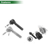 Jeep Compass 4 x Front Suspension Kit Outer Tie Rod Ends Lower Ball Joint