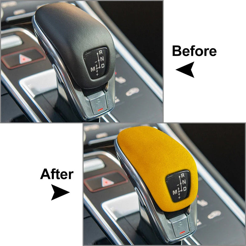 Porsche Cayenne Center Console Gear Shift Knob Cover Trim (2018-2025)