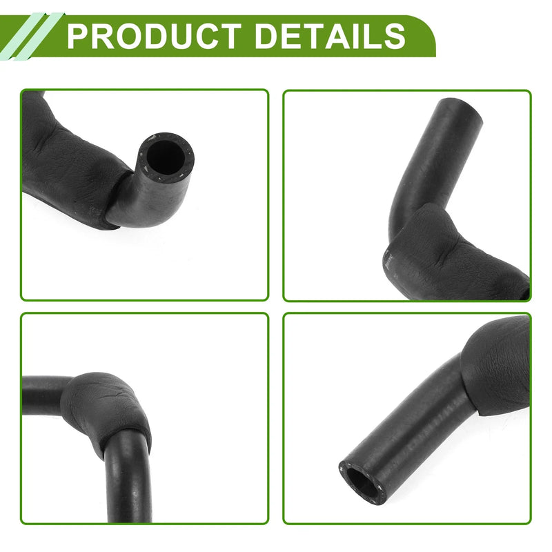 Toyota Camry 2.2L (1997-2001) Rubber Black 1 Pc Heater Hose
